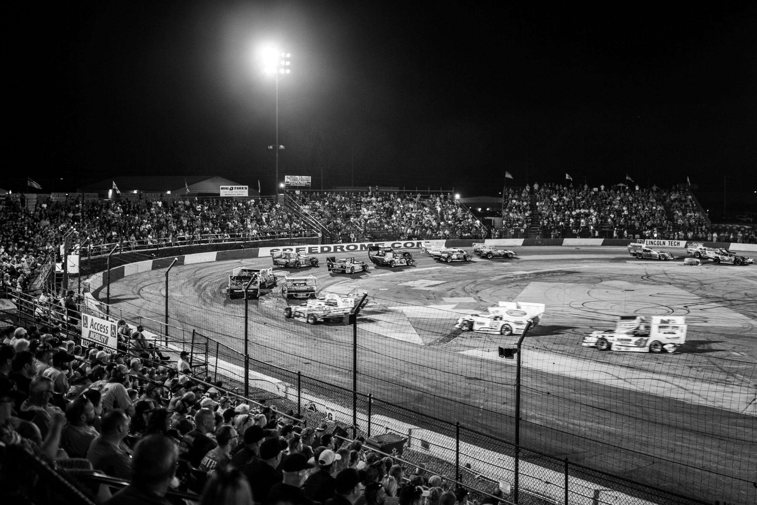 Indy’s wildest, most grueling contest is a threehour, figure8 race