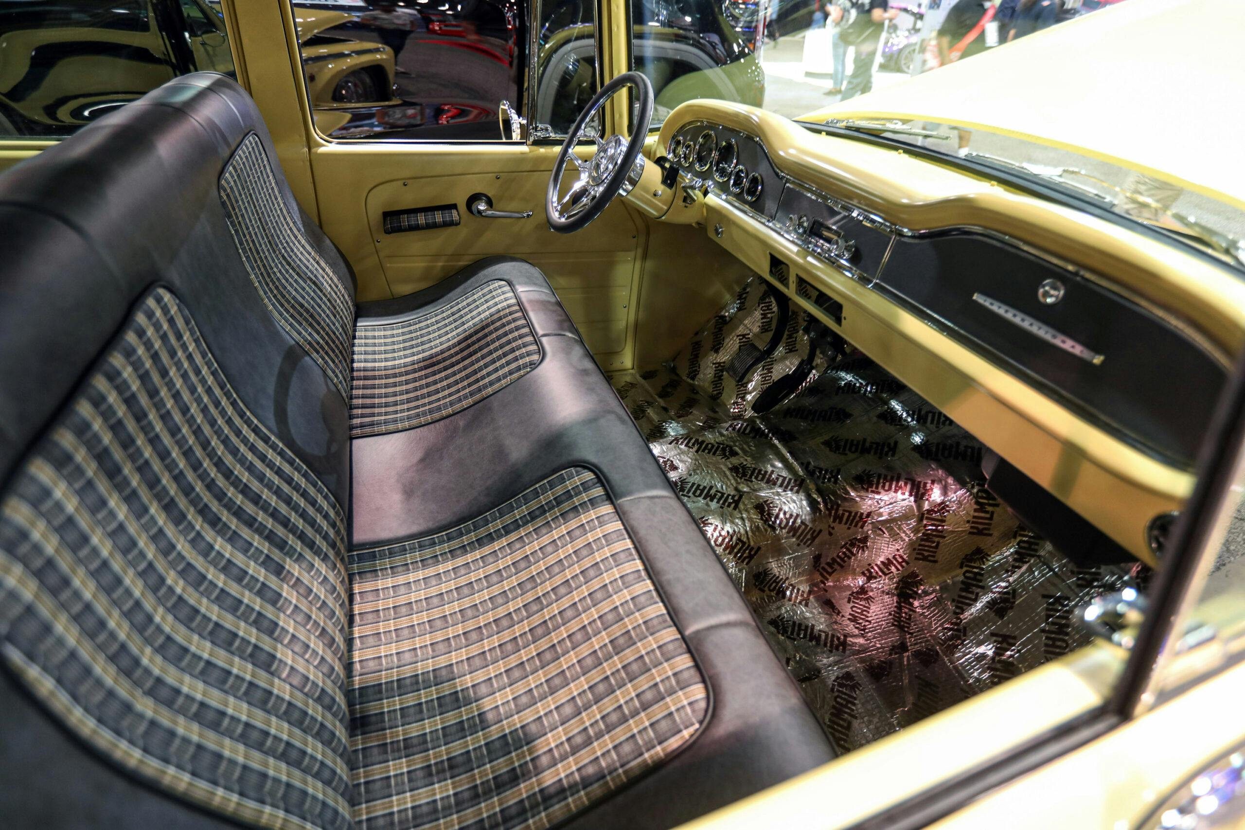 Flat Out Autos IH Carryall interior
