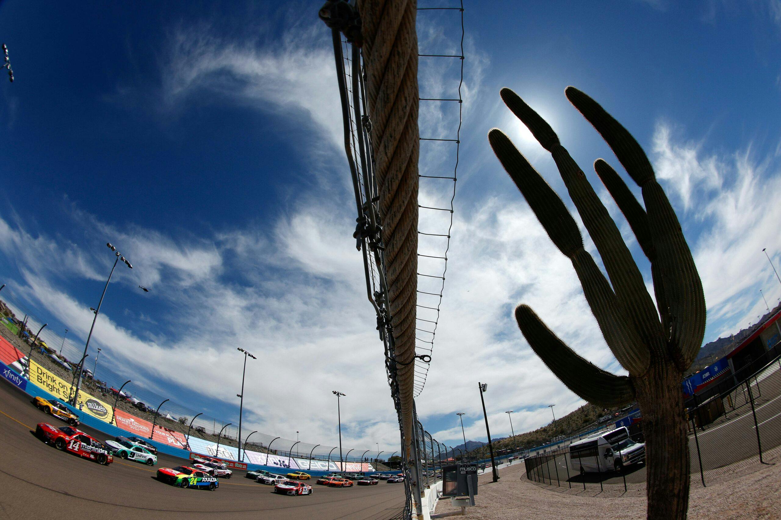 Trackside at Phoenix Raceway on March 13, 2022.