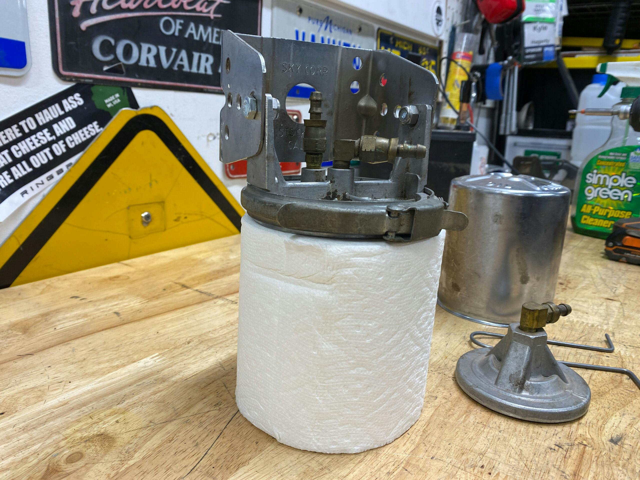 Toilet paper in an oil filter is actually a good idea Hagerty Media
