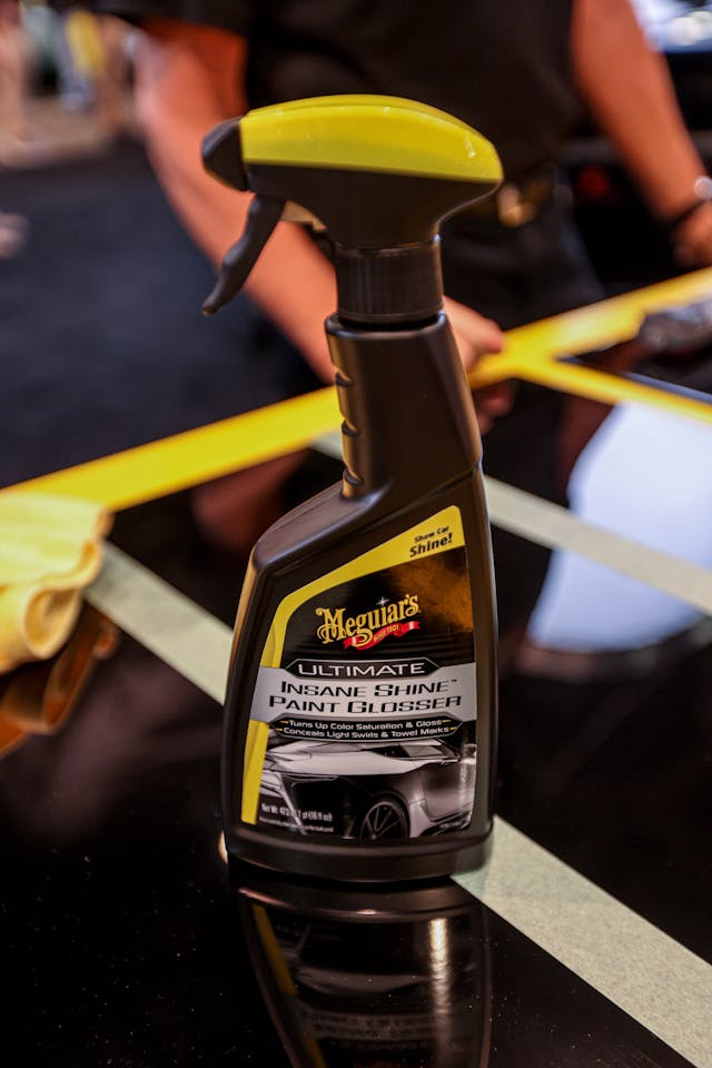 2022 SEMA new product Meguiar's Ultimate Insane Shine Paint Glosser detailer