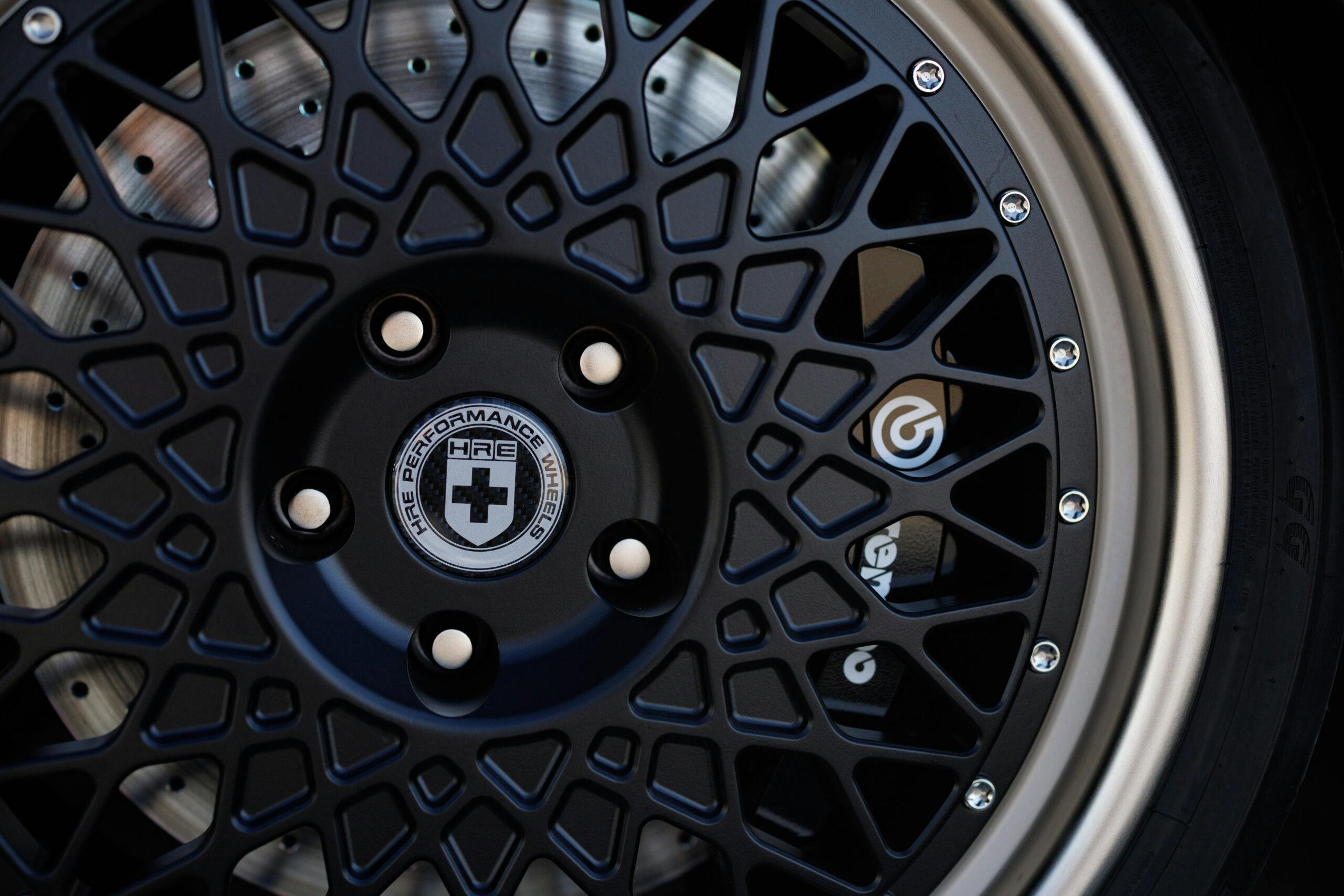 Kevin Hart Buick Grand National restomod wheel brake detail