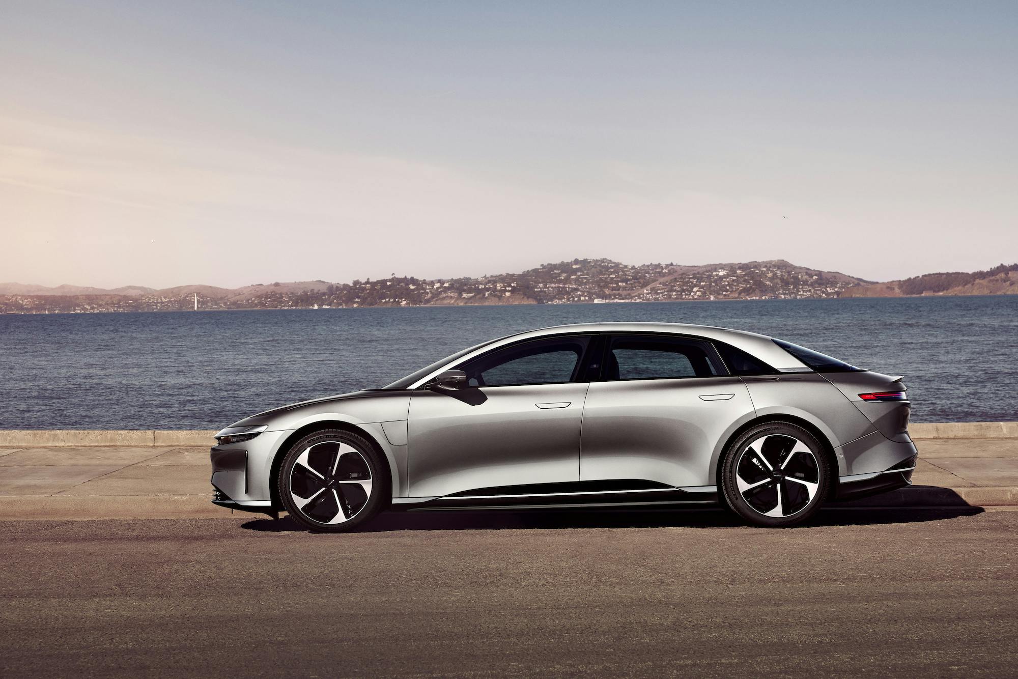 Lucid Air Touring profile