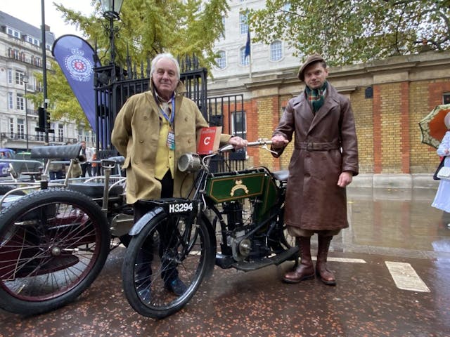 London to Brighton motorcyclists