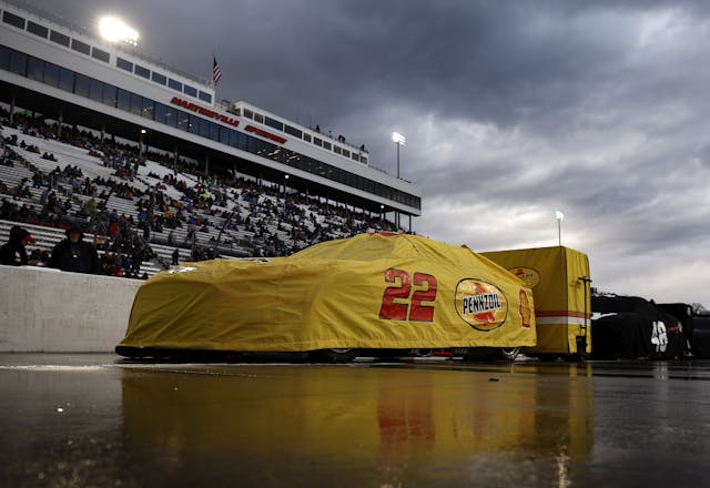 NASCAR Cup Series Blue Joey Logano Pennzoil car