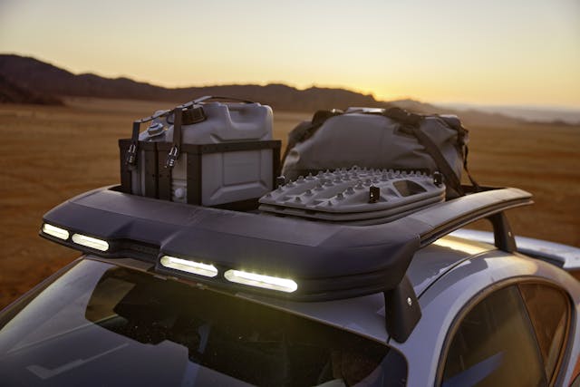 Porsche 911 Dakar roof rack