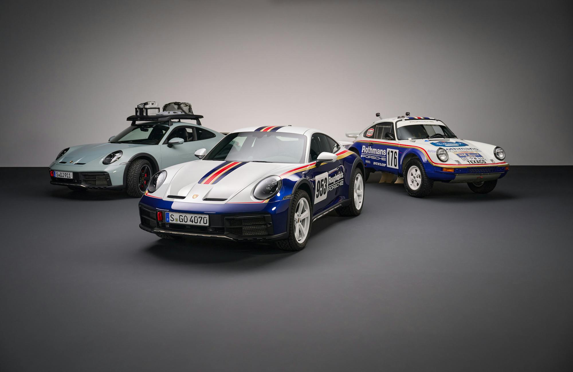Porsche 911 Dakar studio group