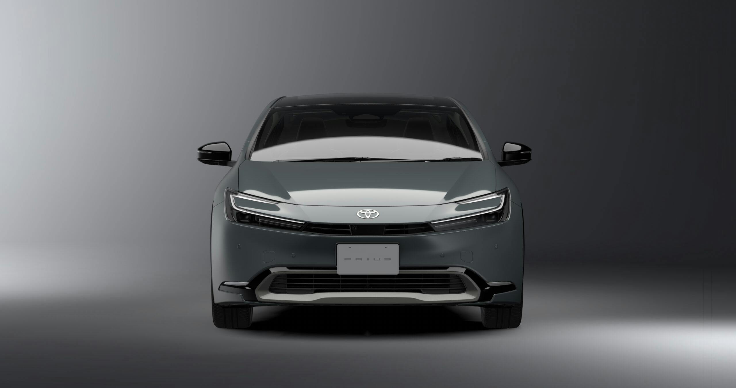 New Prius Prototype grey front