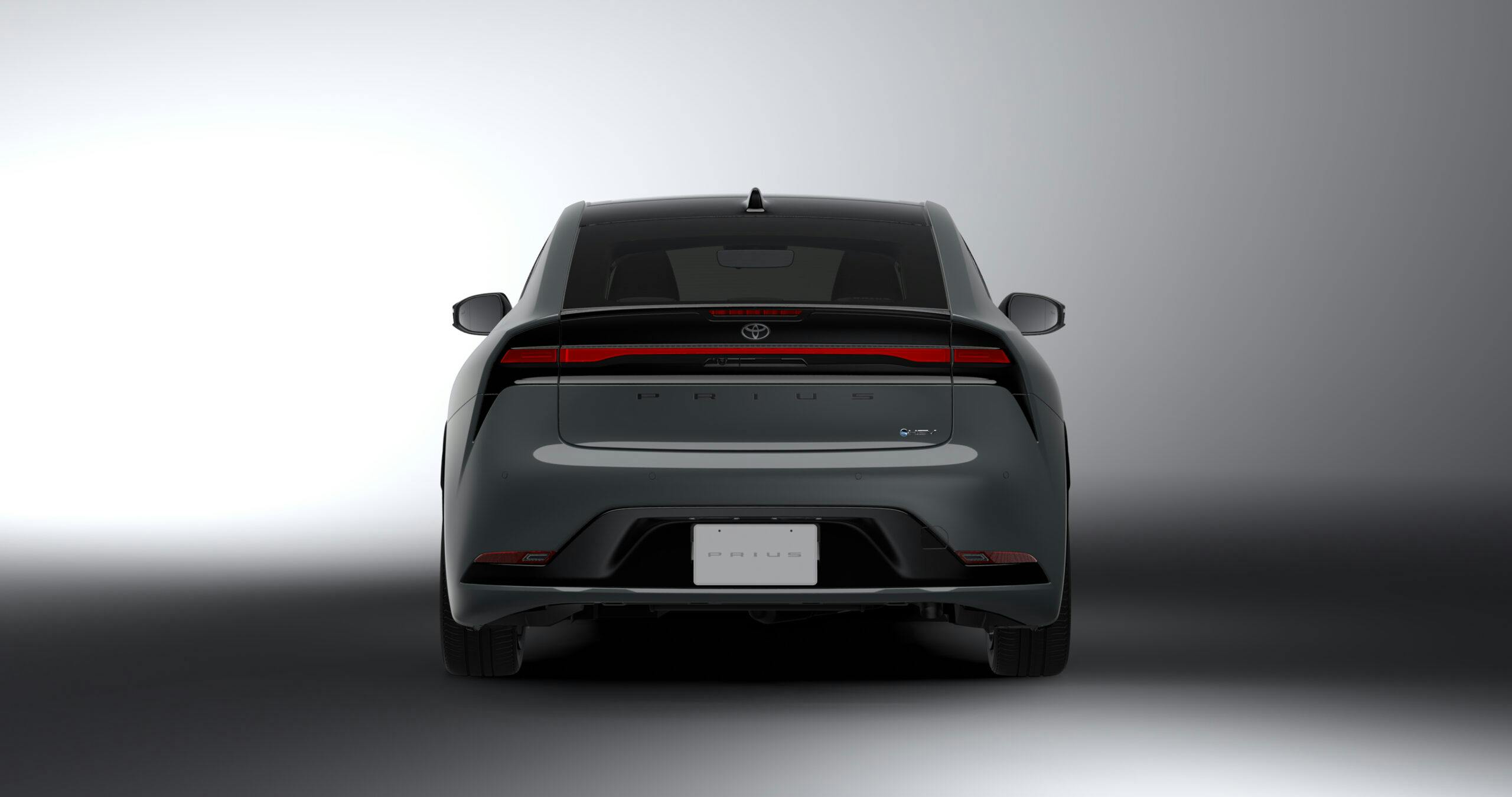 New Prius Prototype grey rear
