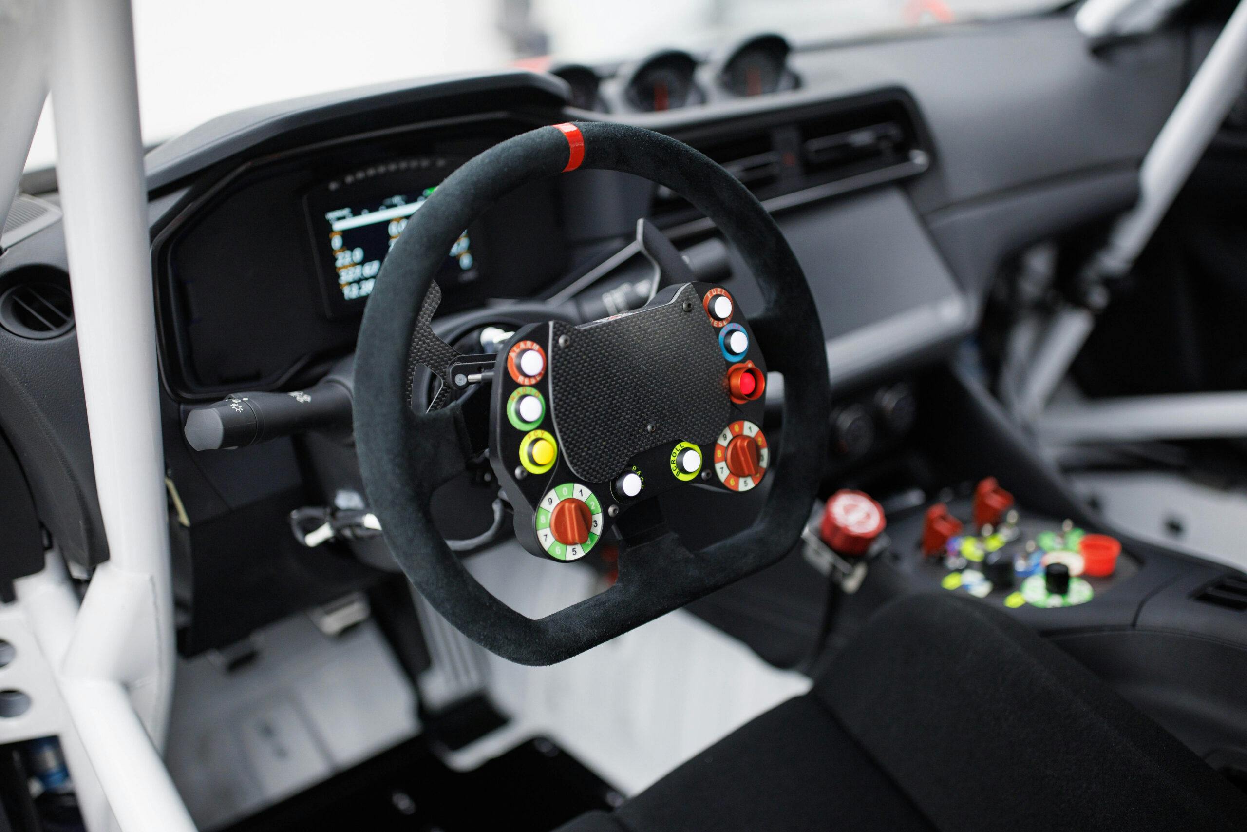 Nissan Z GT4 steering wheel