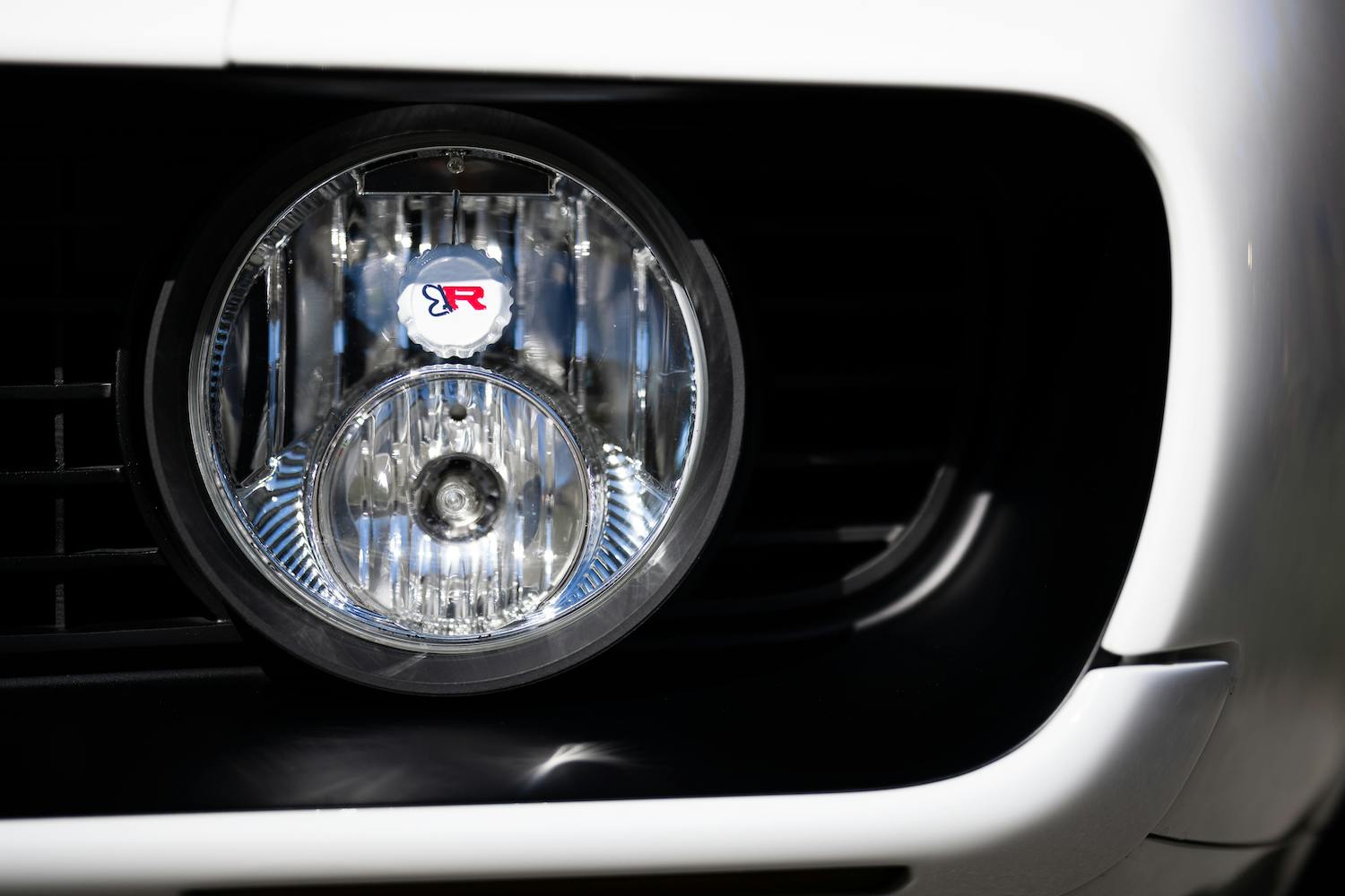 Strode 1969 Chevy Camaro headlight detail