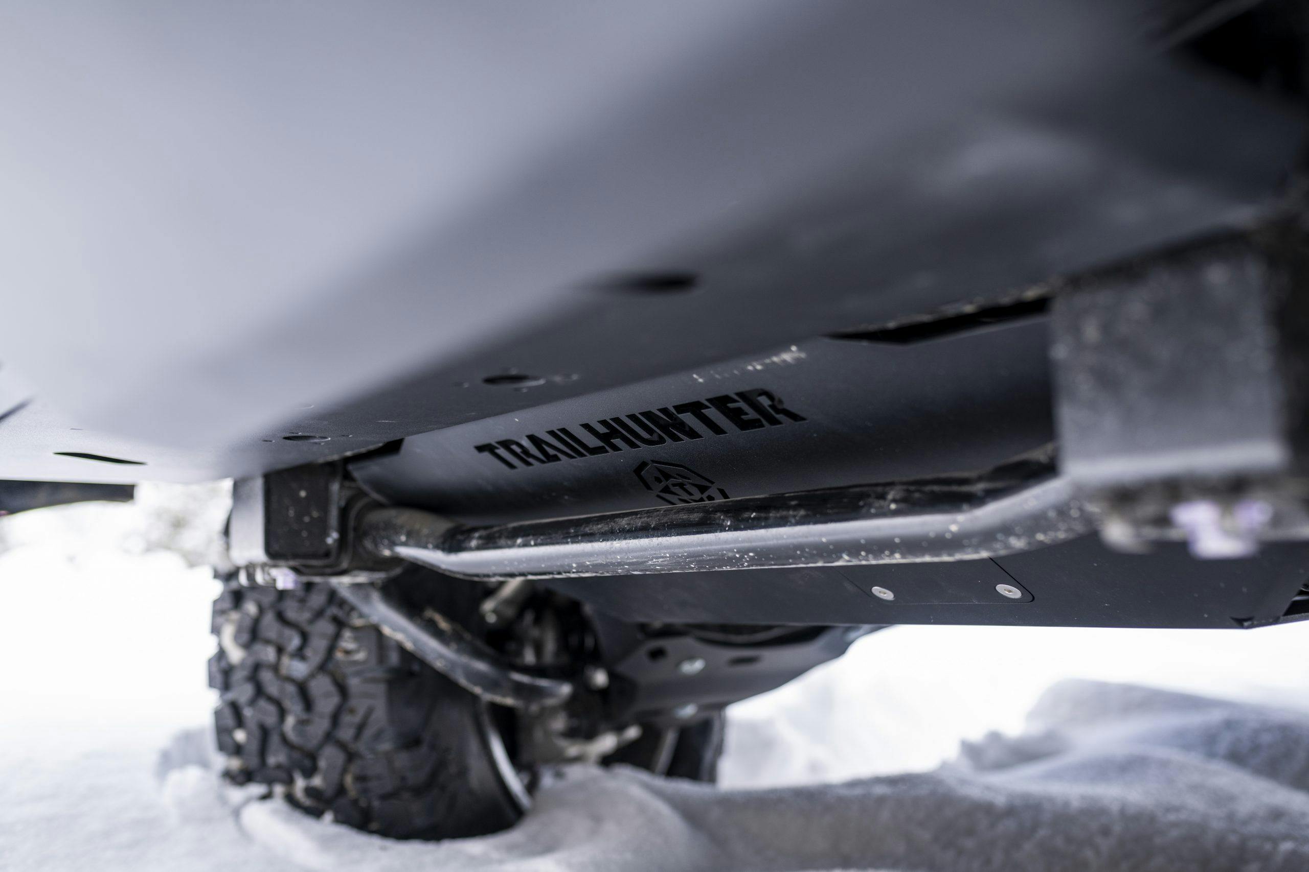 Toyota Trailhunter Concept exterior skid plate detail