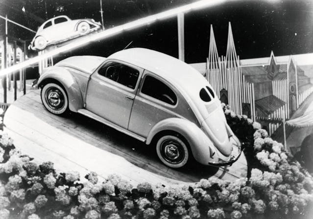 1951 Volkswagen Beetle display car show