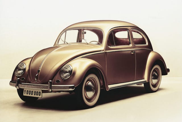 Millionth VW Beetle 1955 front three quarter
