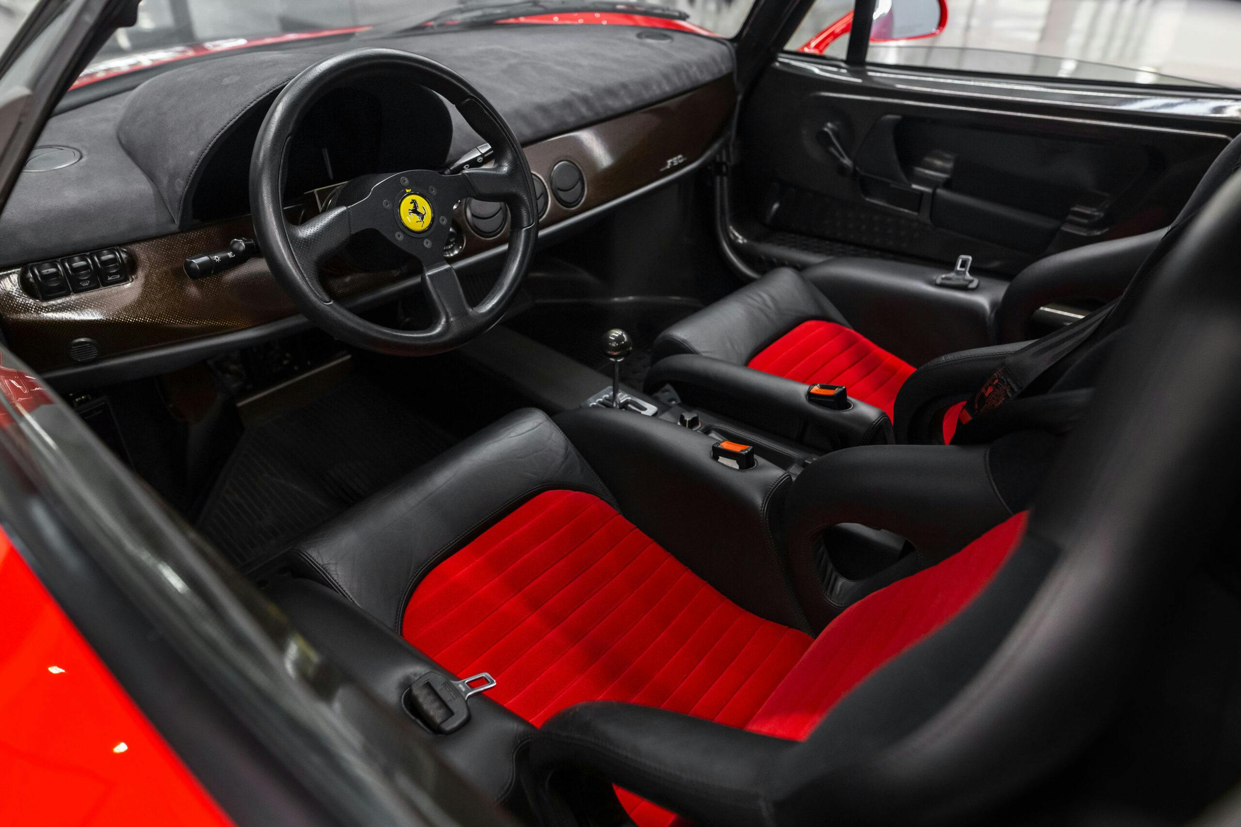 1995 Ferrari F50 interior