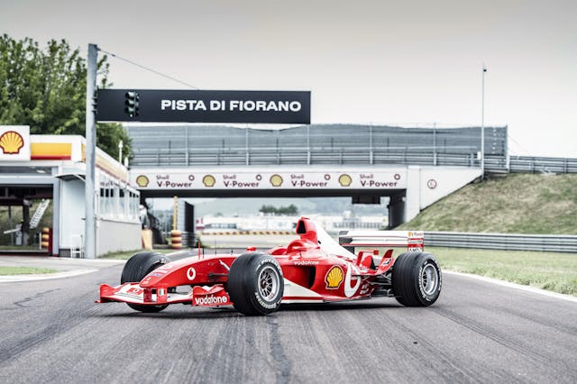 top car auction sales 2003 Ferrari F2003-GA RM Sotheby's 2022 geneva