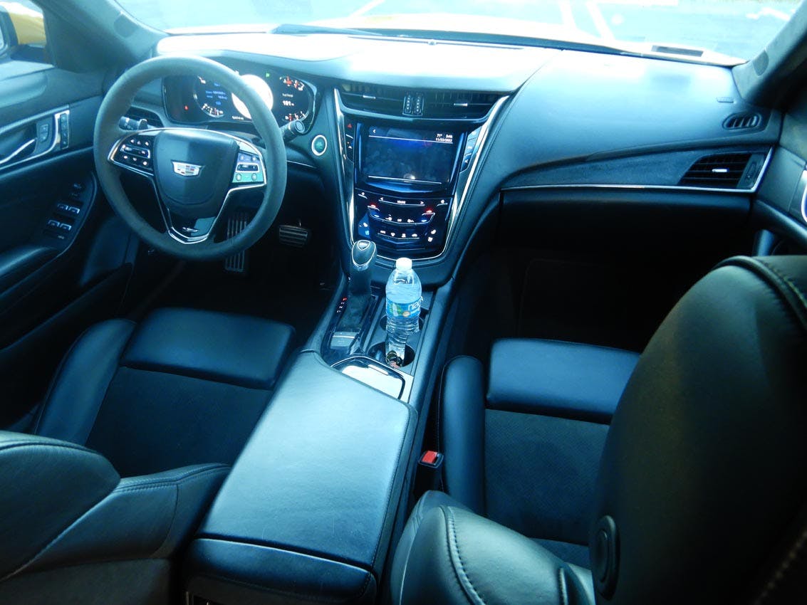 2017 Cadillac CTS-V interior