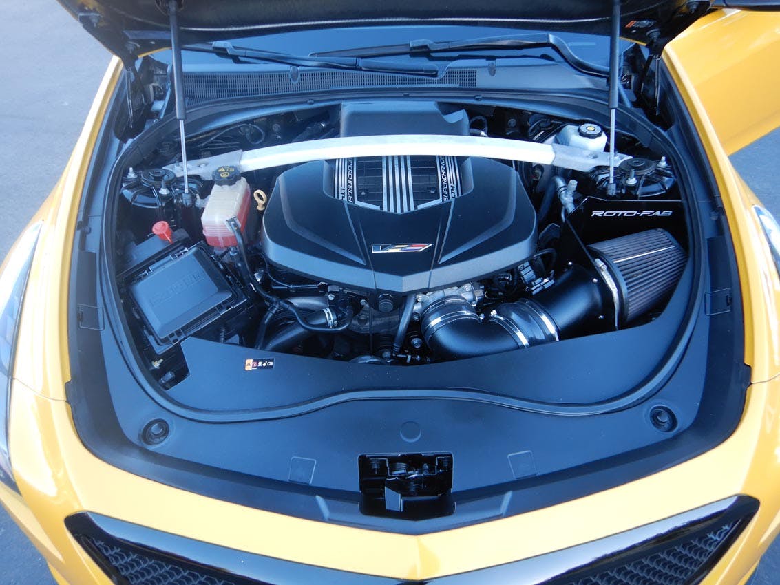 2017 Cadillac CTS-V engine