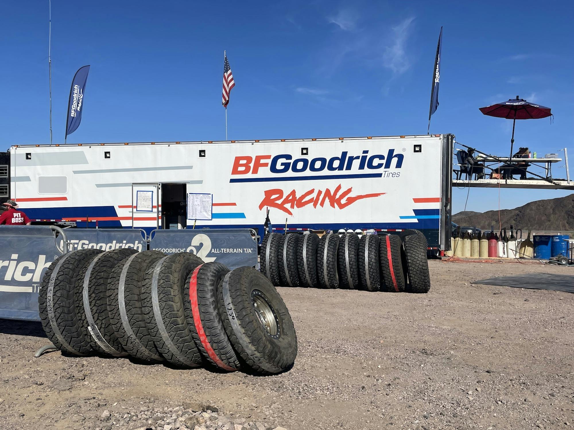 2022 Baja 1000 BFGoodrich tire truck