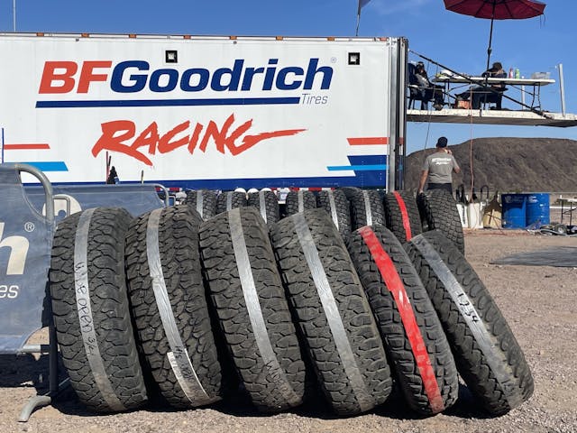 2022 Baja 1000 BFGoodrich tire truck