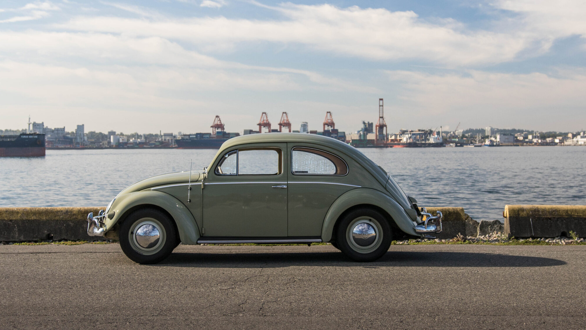 1956 Volkswagen Drag Beetle Custom Kmart Mail-In Promo 56 2024 Green Redline