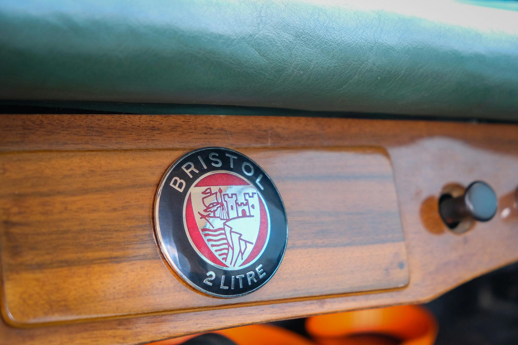 Bristol 404 interior dash badge