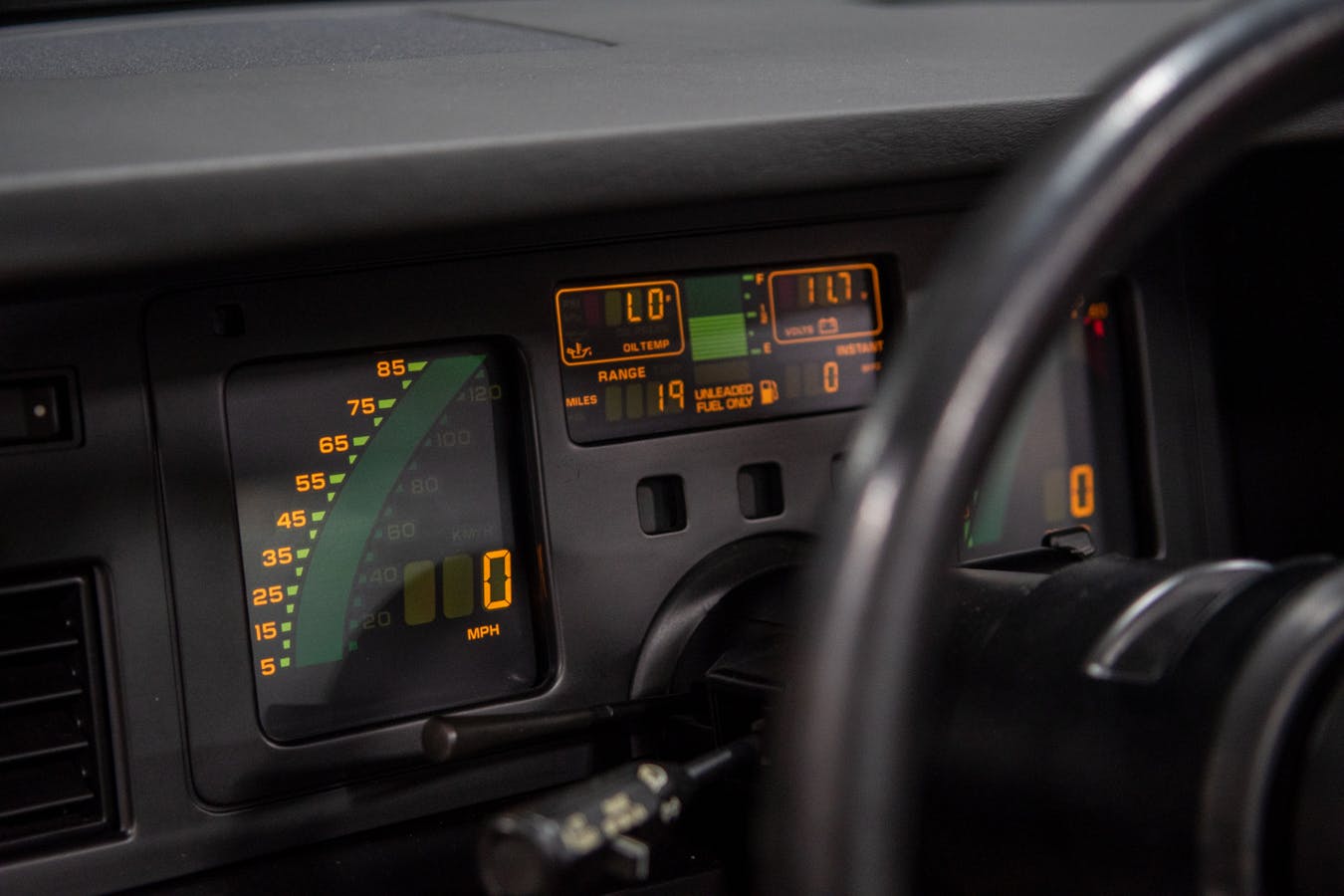 C4 Corvette interior digital dash