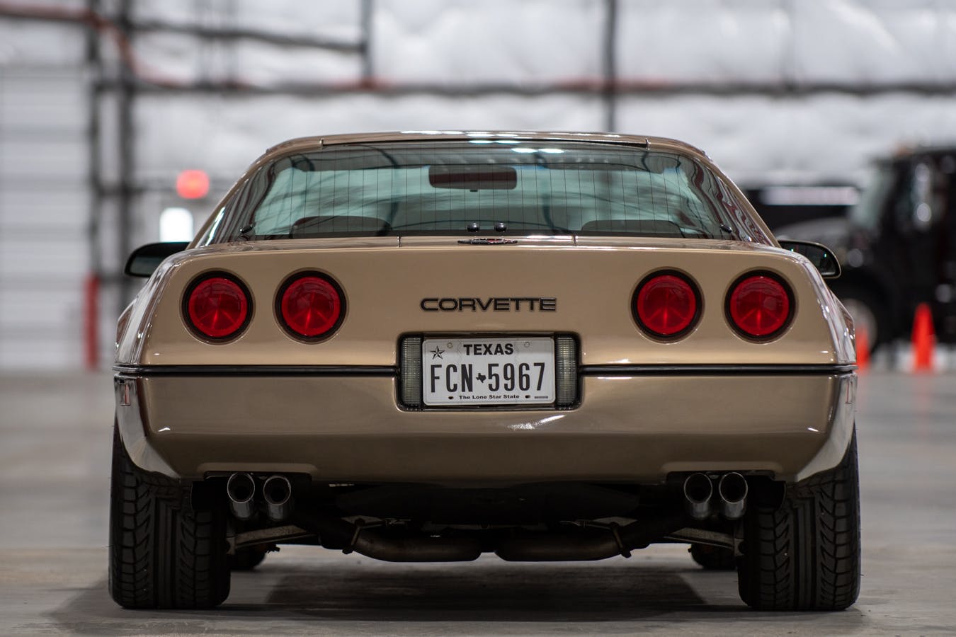 C4 Corvette rear