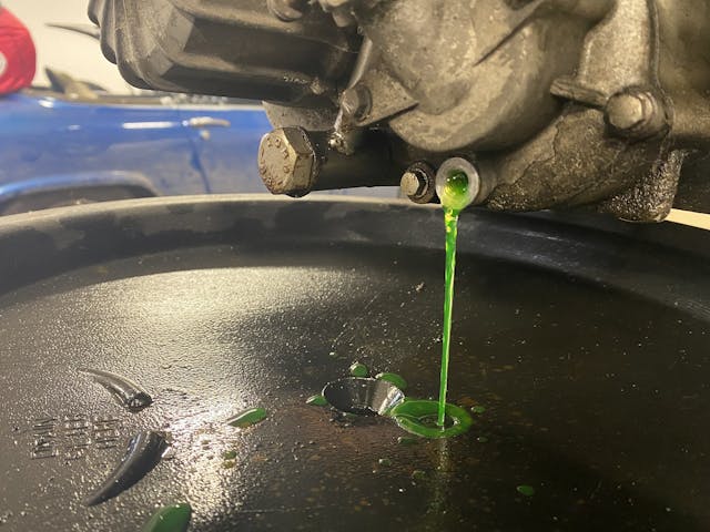 Clean coolant in Honda Goldwing