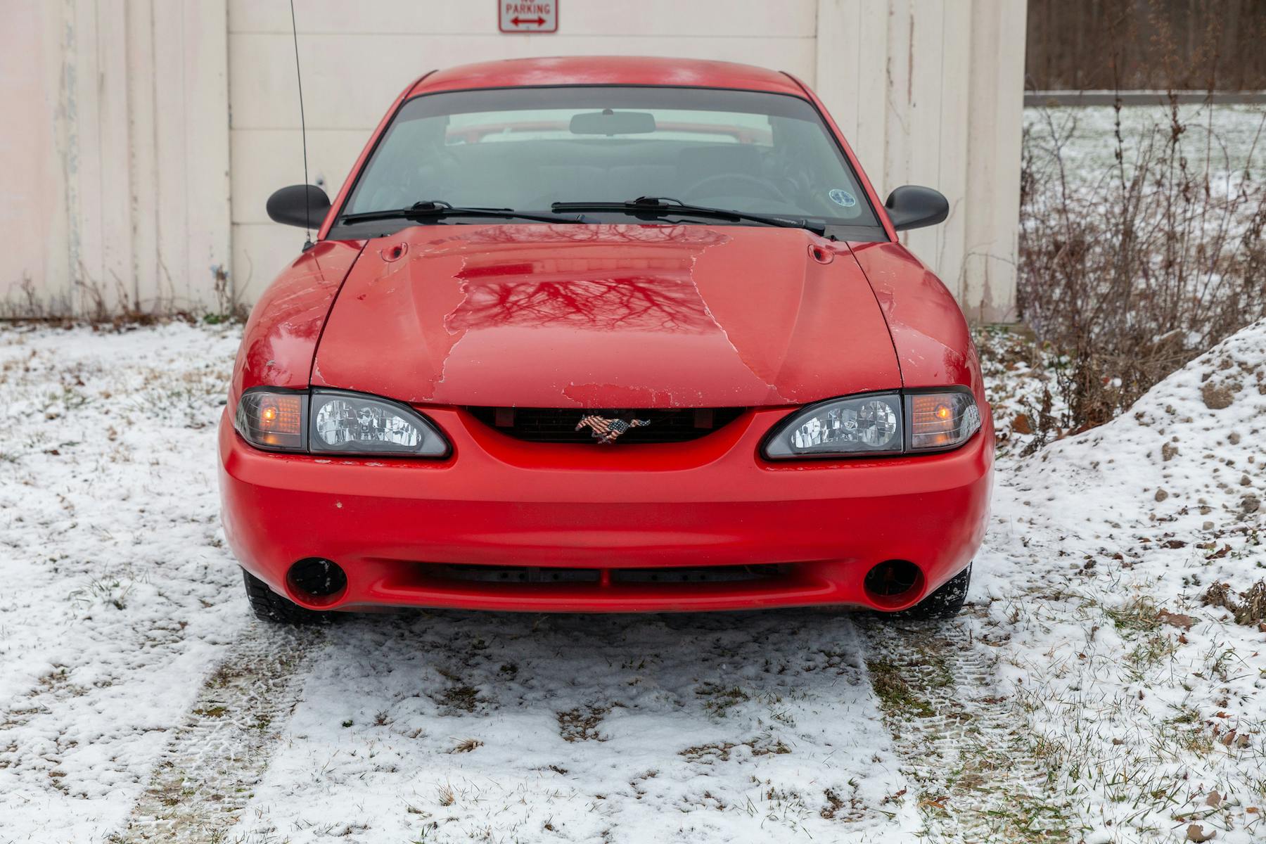 Drift Mustang project car front