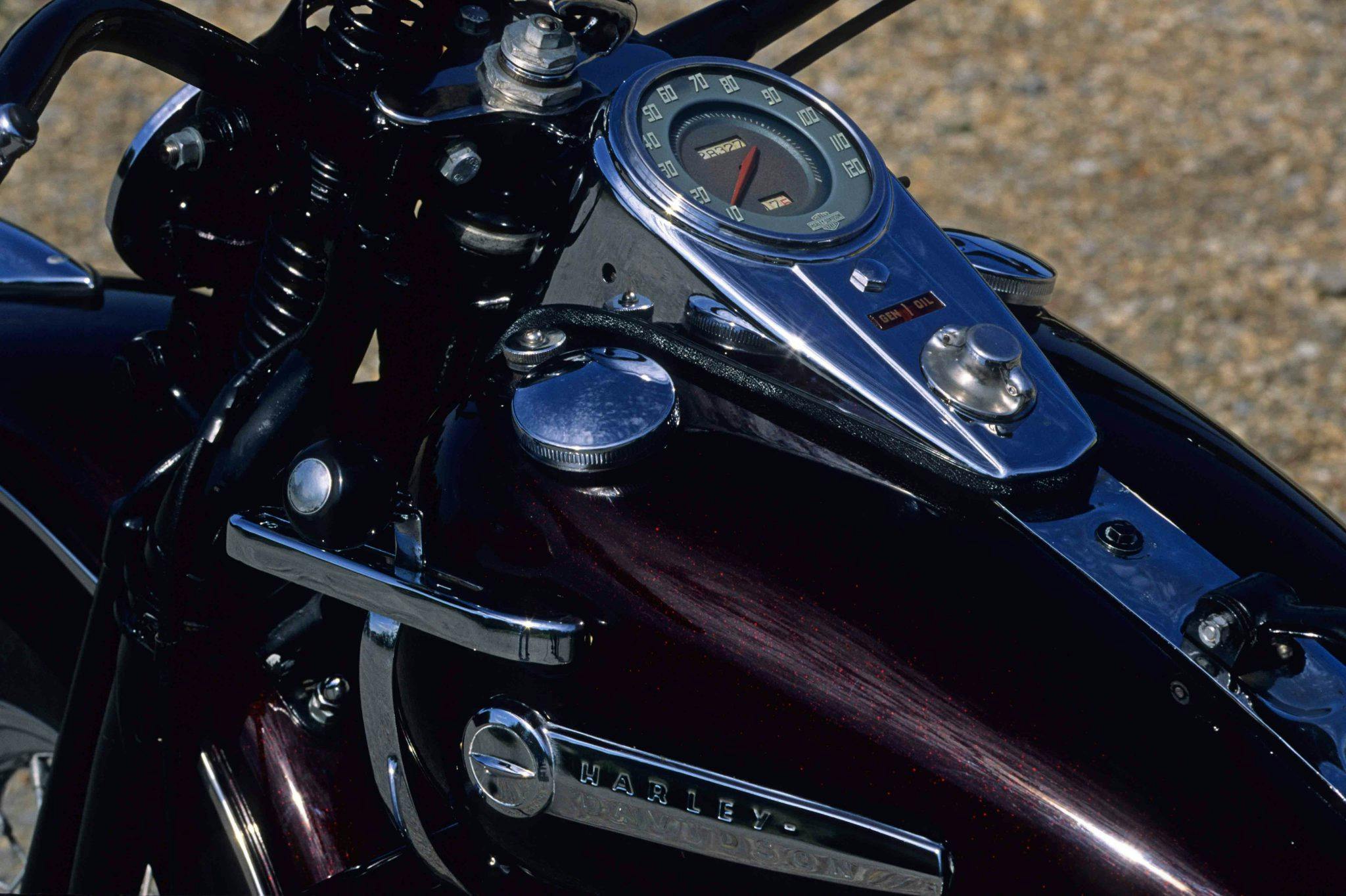 Harley-Davidson WL45 motorcycle tank