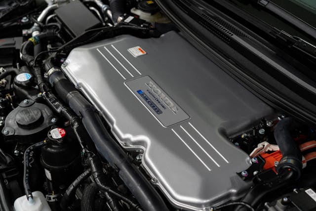 Honda Fuel Cell Electric Vehicle engine bay