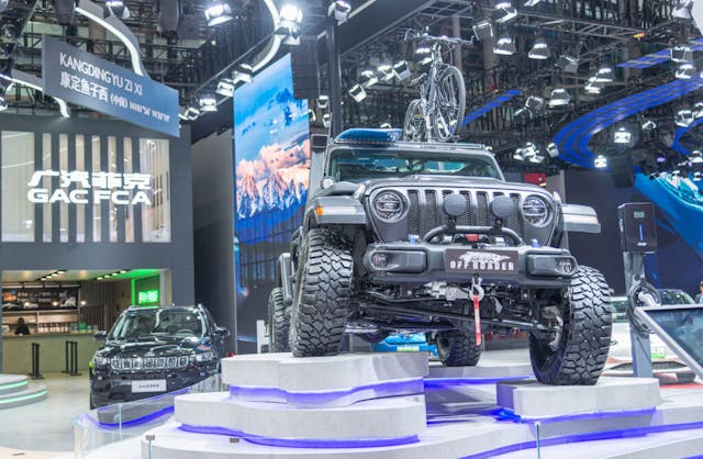 Jeep Booth at Auto Guangzhou 2021