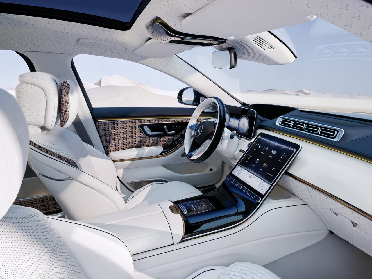 Mercedes-Maybach S-Klasse Haute Voiture 2022 interior front