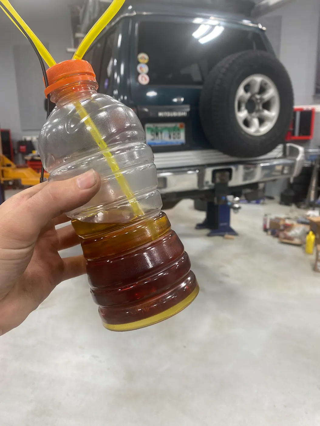 brake fluid bottle