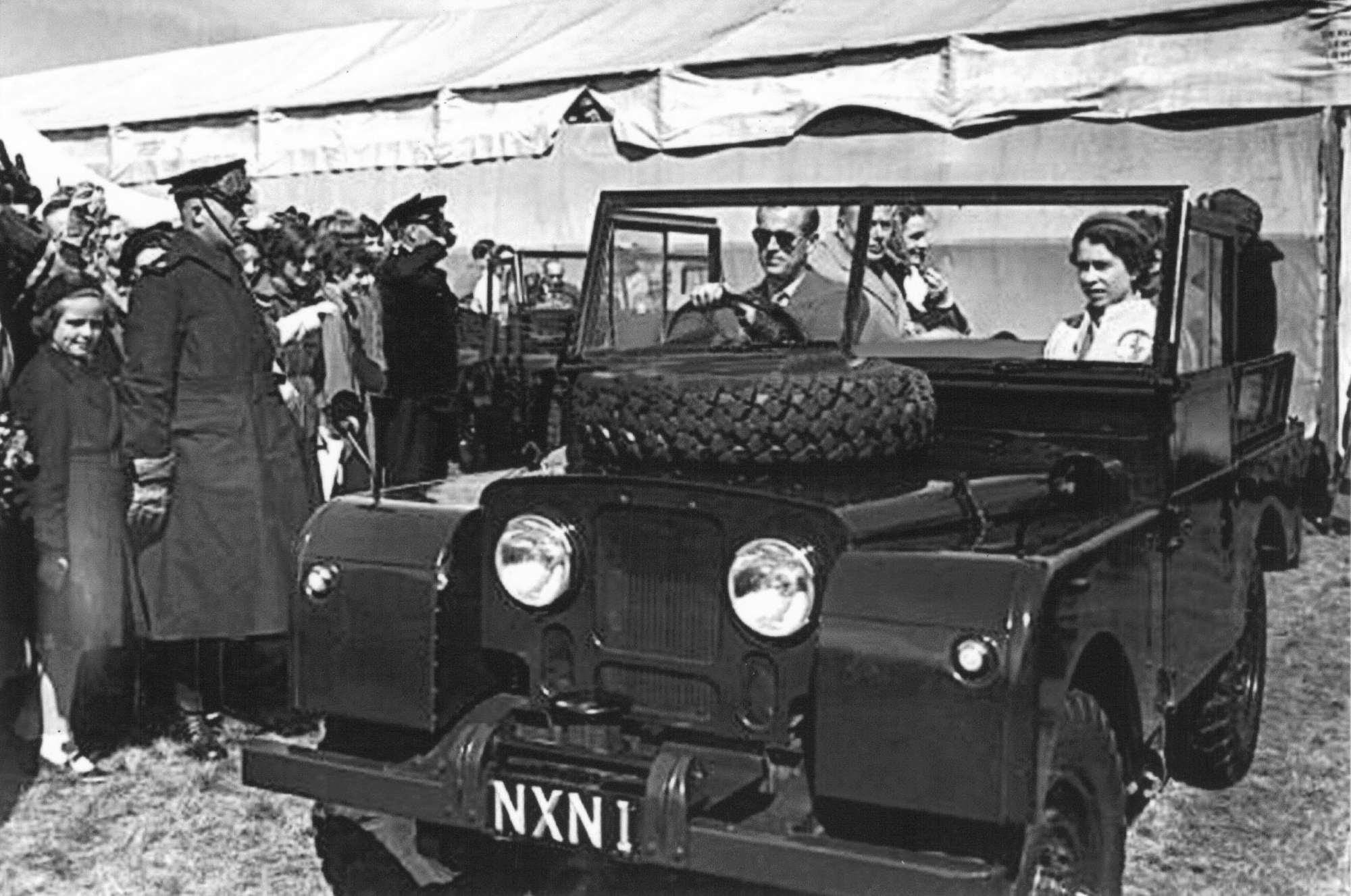 Queen Elizabeth's Land Rover 1953