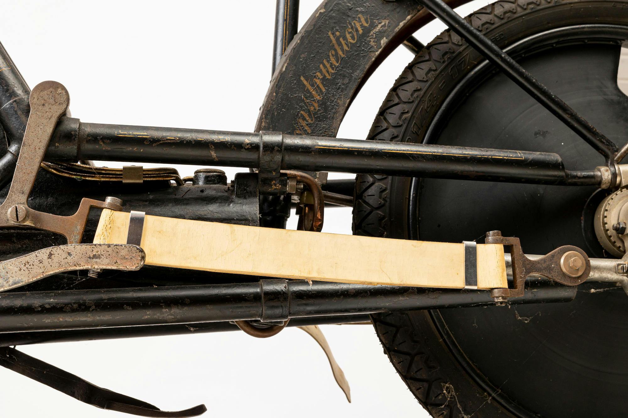 1894 Hildebrand Wolfmuller Vintage Motorcycle detail