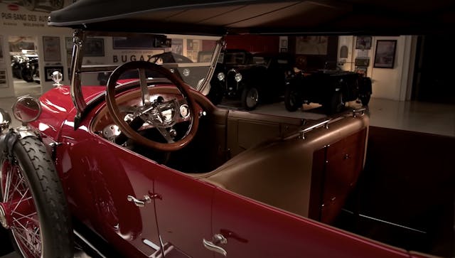 1920 ReVere-Duesenberg Four Passenger interior