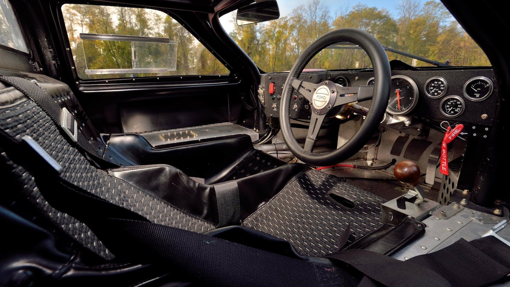 1967 Ford GT40 MK IV interior