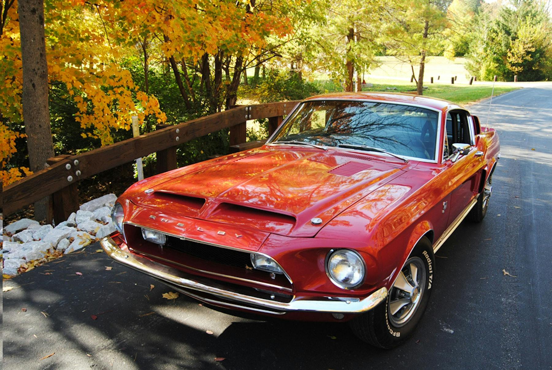 1968 Shelby GT500 KR front three-quarter