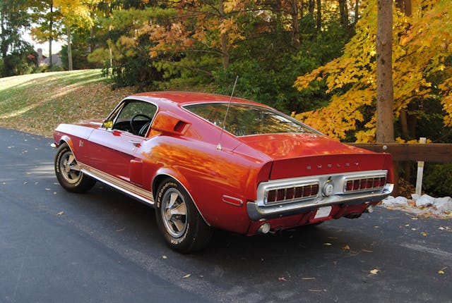 1968 Shelby GT500 KR rear three quarter