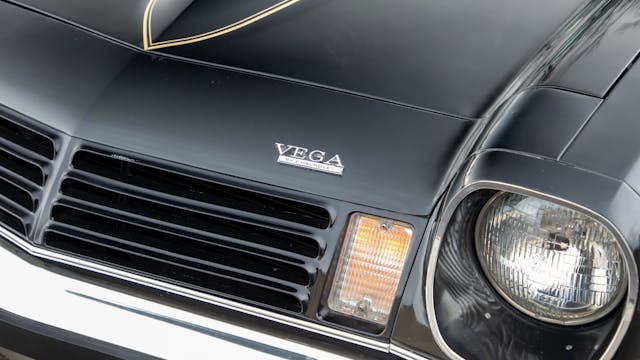 1975 Chevrolet Cosworth Vega grille closeup