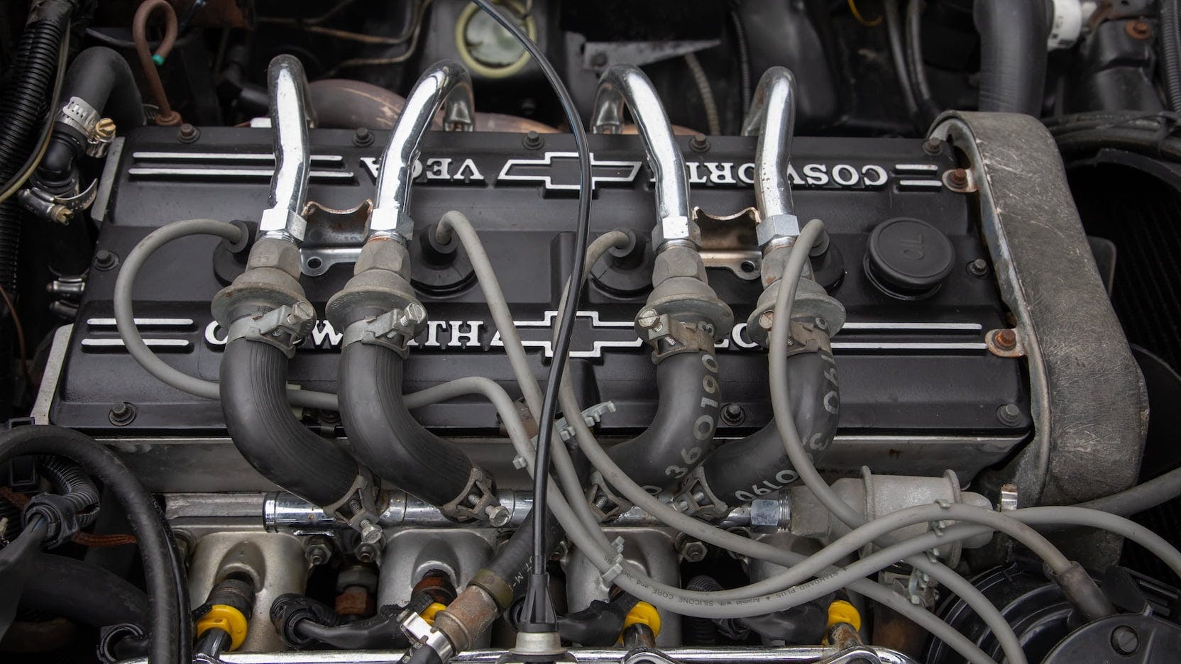 1975 Chevrolet Cosworth Vega Detail engine