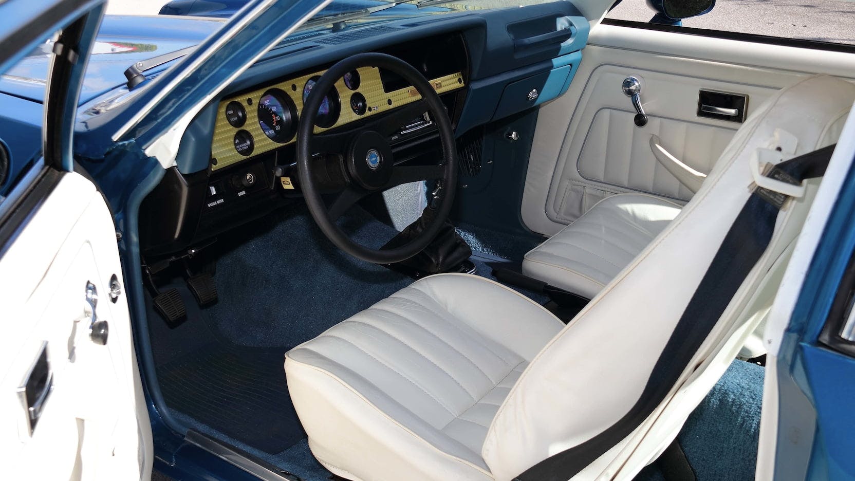 1976 Chevrolet Cosworth Vega interior