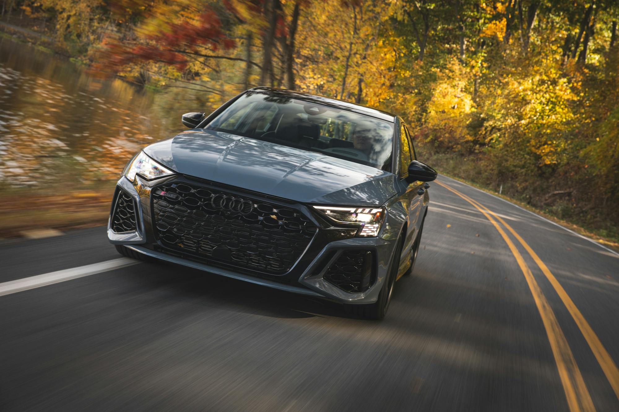 2022 Audi RS 3 front driving action