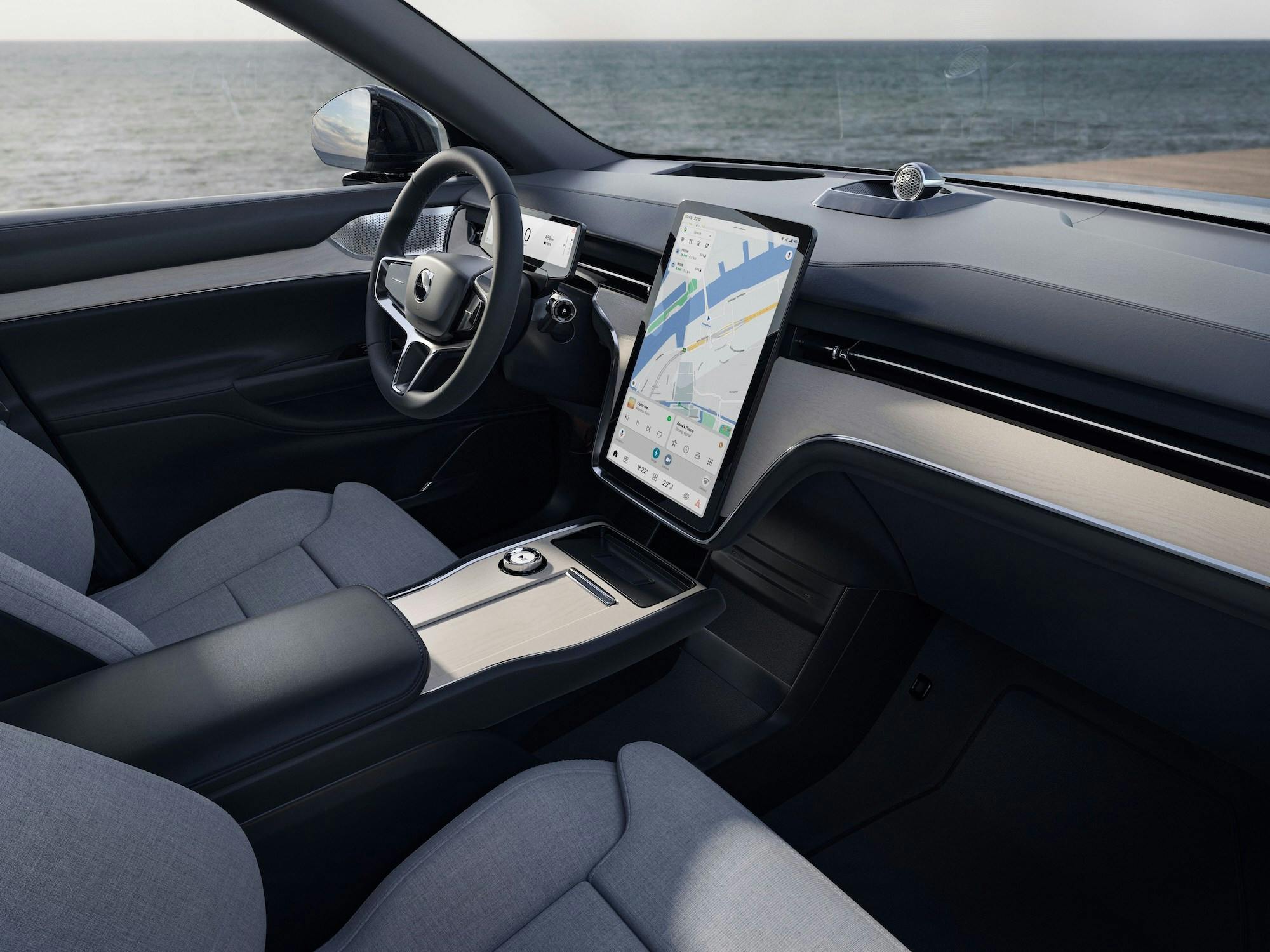 Volvo EX90 interior angle