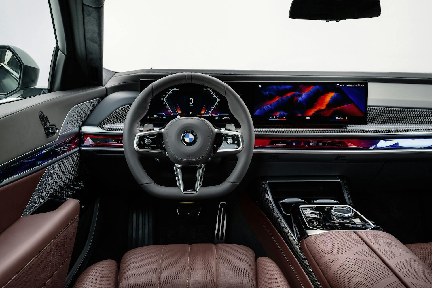 BMW 760i Euro Model interior front