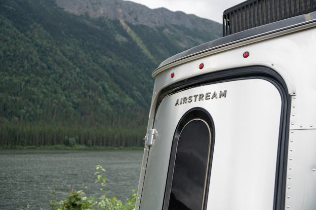 Bronco Airstream Alaska Road Trip Airstream logo