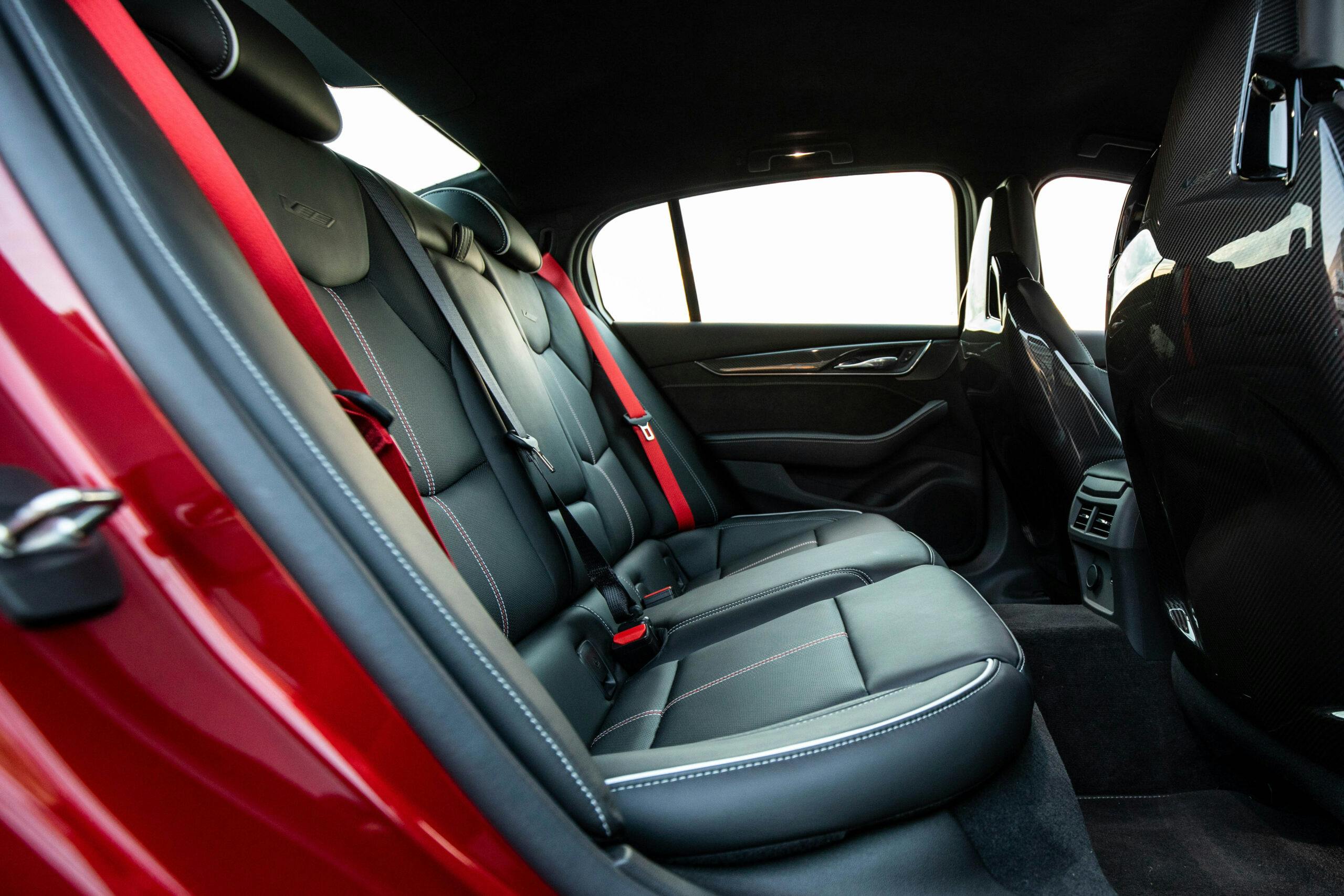 2023 Cadillac CT5-V interior rear seat