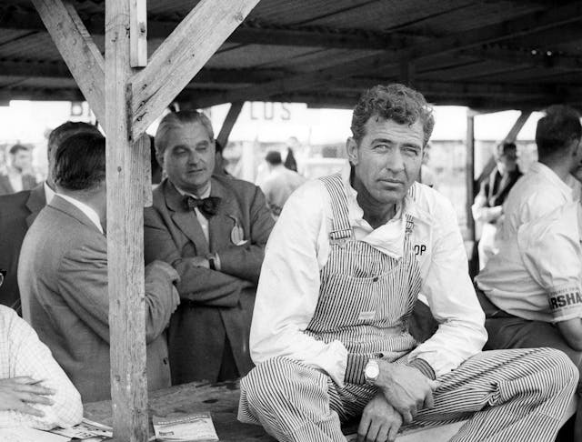 Carroll Shelby at Goodwood 1959